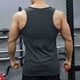 thumbnail image 4 of pstuiky Camisetas interiores de tirantes para hombre, Camiseta deportiva de verano para hombre, informal, sin mangas, cómoda, con cuello redondo Chaleco para hombre s, 4 of 4