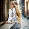 thumbnail image 5 of FORMRS Womens Crossbody Sling Bag Travel Daypack Shoulder Chest Backpack, Winter Mountain, 5 of 7