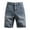 Light Blue, variant on ohmzyzo Mens Baggy Jean Shorts Loose Fit Vintage Wide Leg Jorts Y2K Streetwear Hip Hop Casual Denim Shorts