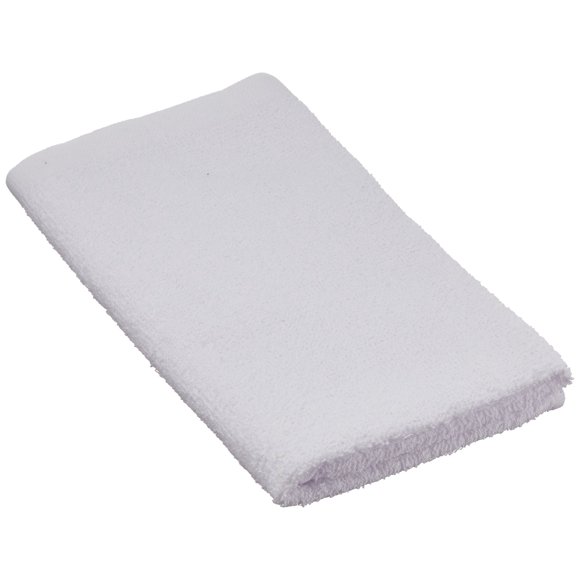 Sammons Preston 68409 Terry Cloth Towels, 16' x 27', White, Pack of 12