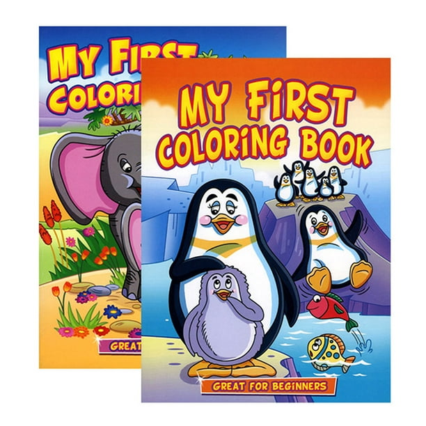 JUMBO MY FIRST Coloring Book Case of 48