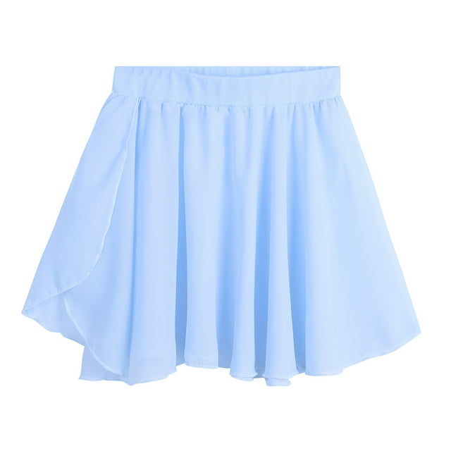 inhzoy Child Girls' Ballerina Ballet Dance Basics Chiffon Wrap Skirt