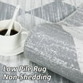 thumbnail image 5 of Hasoo Gray 10' x 13' Area Rug Geometric Rugs for Living Room Washable Modern Trellis Carpet for Bedroom, 5 of 7