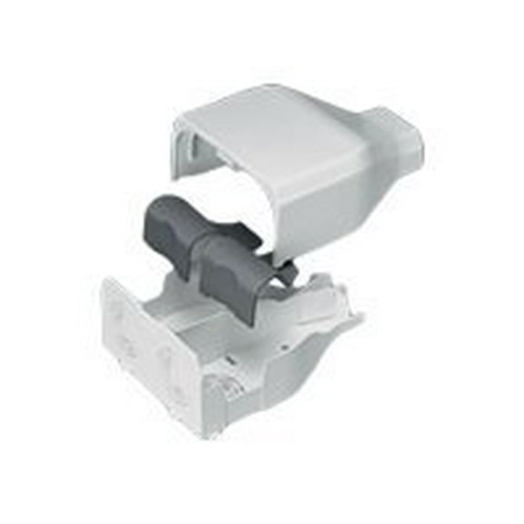 Panduit Entrance End,Off White,PVC,Ends T45EEIW