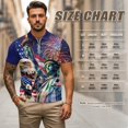 thumbnail image 6 of Garronmavis 250th Anniversary Matching Couple Sport Shirts Quarter Zip Matching Golf Shirts for Couple Lightweight Mens Hawaiian Shirt Moisture Wicking Suitable for Outdoor Sports, 6 of 6