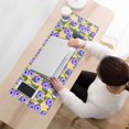 thumbnail image 3 of Long Mouse Pads for Desk,Pioneer Flower Floral Print Pattern Desk Mats on Top Of Desks, Desk Mouse Pad Extra Large with 3mm Non-Slip Base and Stitched Edge for Gaming,Office,Work,Home 31.5"x11.8", 3 of 6
