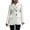 White, variant on Womens Slim Fit V Neck Waist Trench Blazer Office Commute Suit Jacket Elegant Flattering Design Wine Red L