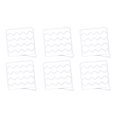 thumbnail image 1 of WEUVEB 6Pcs Closet Dividers Storage Rack PP Simple Organization for Household Users Home Organization, 1 of 8