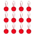 thumbnail image 2 of Christmas Decoration Clearance! YgkuHd 12 Christmas Decorations Suitable For 2.4in Red Hanging Decorations Christmas Trees, 2 of 9