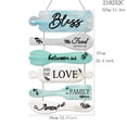 thumbnail image 2 of Bless The Food Before Us Sign Farmhouse Kitchen Wall Decor Dining Room Decorations Collage Wall Rustic Hanging Wood Art Signs Housewarming Gifts for Kitchen Living Home, 2 of 5