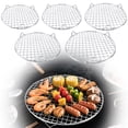 thumbnail image 3 of Stainless Steel Cooling Rack,Round Grilling Net,Steaming Baking Rack,Multi Purpose Metal Grid Tray Oven Dishwasher Safe Compatible with Air Fryer Stockpot Pressure Cooker Cake Pan Kitchen Use,30.5 cm, 3 of 4