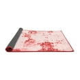 thumbnail image 2 of Ahgly Company Indoor Square Abstract Red Modern Area Rugs, 7' Square, 2 of 4