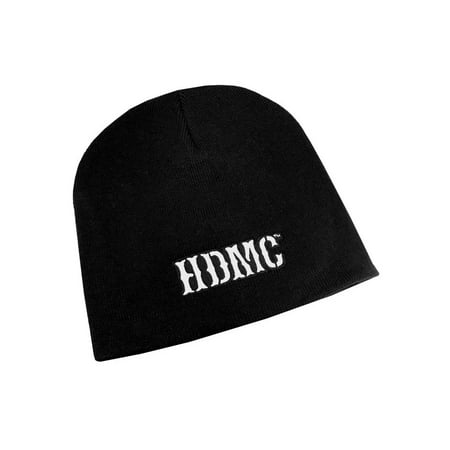 - Harley-Davidson Men's Embroidered HDMC Knit Beanie Cap, Black KNCUS020116, Harley Davidson