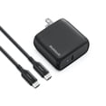 thumbnail image 1 of Nekteck 65W USB C Charger GaN II with 6.6ft cable, PD 3.0 PPS [USB-IF Certified] Fast Foldable Small, 1 of 8