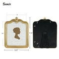 thumbnail image 5 of Sunlit Vintage Picture Frame 8x10 Inch, Antique Photo Frames with Glass Front, Small Heart Luxury Photo Display, Tabletop Wall Hanging, Gift Ideas, Gold, 5 of 7