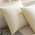 thumbnail image 7 of Knubmt Pack of 1 Soft Velvet Throw Pillow Cover Decorative Square Pillowcase Solid Color Cushion Case for Couch Sofa Car Office, 24x24 inch, 7 of 7