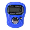 thumbnail image 2 of 5 uds Mini contador dedo LCD Digital electrónico rango 0-99999 () azul, 2 of 5
