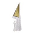 thumbnail image 1 of Sombrero medieval para mujer con , accesorio , sombrero puntiagudo para juego rol., 1 of 9