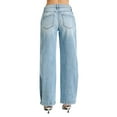 thumbnail image 4 of Mid Rise Wide Barrel Transferable Leg Snap Jeans, 4 of 5