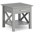 thumbnail image 1 of Kitchener Table d'Appoint Carrée en Bois Massif 21 Pouces de Large, 1 of 3