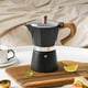 thumbnail image 3 of Cafetera Moka Pot, 150ML/300ML, portátil, de aluminio, Mocha italiana, extractor en frío, cafetera de aluminio estilo italiano, la mejor de su clase, 3 of 8