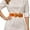 Orange, variant on gcong Elegant Stretch Waistband Belt For Women Featuring Decorative Bowknot Design Versatile Fashion Accessory Suitable For Daily Wear And All Seasons
