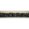 thumbnail image 4 of Koeckritz Rugs Bling Black Marble Shaggy Area Rug, 5'x5', 1.5" Thick, 68 oz Indoor, 4 of 5