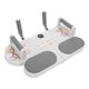 thumbnail image 1 of Tabla de plancha para entrenamiento muscular, color blanco, con almohadilla para codos gruesa y cuenta regresiva para entrenamiento de núcleo., 1 of 14