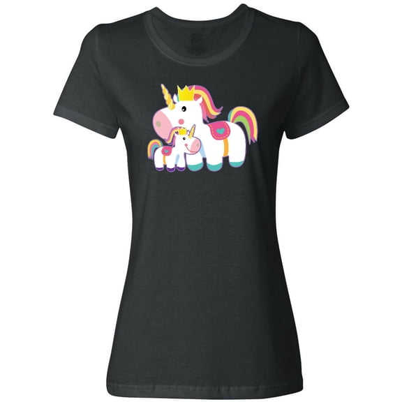 Inktastic Unicorn Lover Mom Daughter Grandma Grandchild Women's T-Shirt