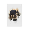 thumbnail image 1 of Digital Watercolor Elephant Poster -Image by Shutterstock, 1 of 2