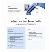 Google Fitbit Air - Screenless Fitness and Health Tracker - Personalized AI-Powered Coaching - Works with Android and iOS - Lavender - One Size