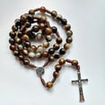 thumbnail image 2 of WINDLAND Catholic Rosary Necklace Crucifix Prayer Beads Pendant Necklace Prayer Religious, 2 of 8