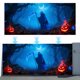 thumbnail image 5 of Halloween Garage Door decorativa la pared terror (WSJCK-19), 5 of 9