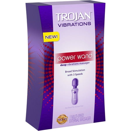 TROJAN Vibrations Power Wand Deep Massager