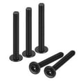 thumbnail image 1 of Unique Bargains Flanged Button Head Socket Cap Screws, 100 Pack M3x25mm 304 Stainless Steel Bolts, 1 of 5