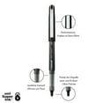 thumbnail image 3 of uniball™ Vision Needle Rollerball Pens, Fine Point (0.5mm), Black, 2 Pack, 3 of 5