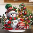 thumbnail image 4 of Kits Arte Diamantes Escritorio Muñeco Nieve Navidad Lindo para Adultos Principiante, 4 of 9