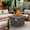 Style 1, variant on 30" Propane Gas Fire Pit Table, 50000 BTU Round Steel Fire Pit with Imitation Wood Grain Finish for Outside Patio Deck Garden Backyard