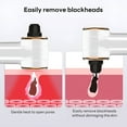thumbnail image 5 of INSMART Electric Blackhead Remover - Pore Vacuum Cleaner with Heating Mode, 3 Suction Levels & 5 Attachments, Facial Comedone Extractor Kit for Deep Cleansing, 5 of 7