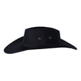 thumbnail image 2 of Men Cowboy Hat with Adjustable Chin Rope Wide Brim Vintage Style Cap, 2 of 6