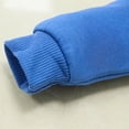 thumbnail image 6 of ZOYOEN Boys Graphic Hoodie with Pocket- Loose Fit Casual Pullover Long Sleeve Kids Sweatshirt Blue Size 4-12, 6 of 8