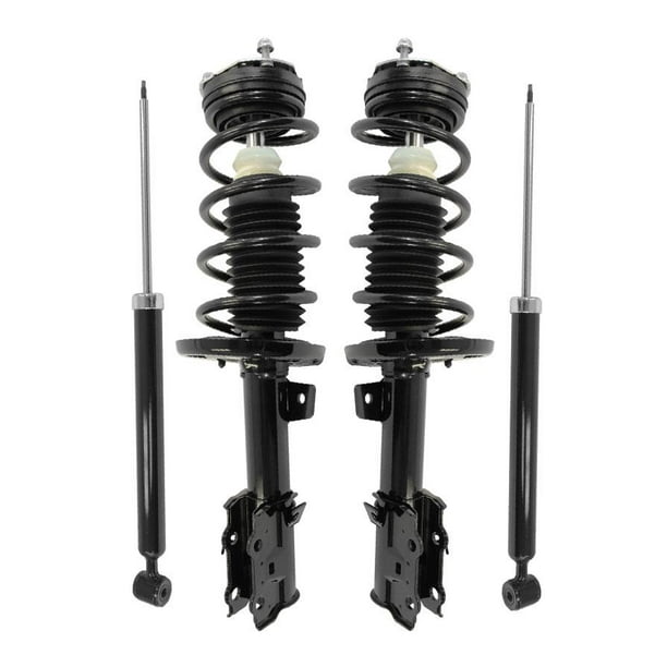 Front Complete Coil Spring Struts & Rear Shocks for Ford Fiesta 2014