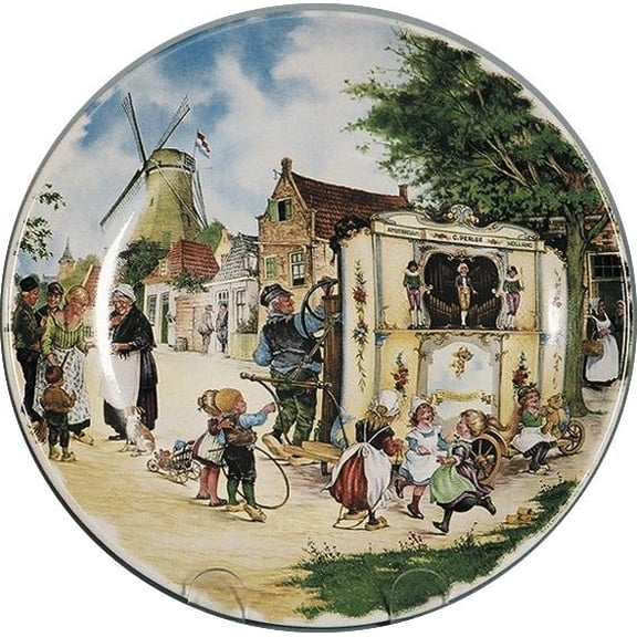 Dutch Organ Grinder Color Collector Plates