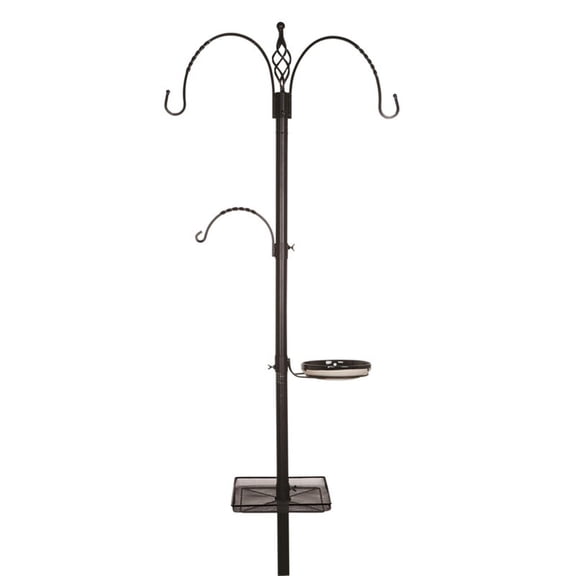 Gardman FEEDING STATION 2 HOOK SQUARE TRAY