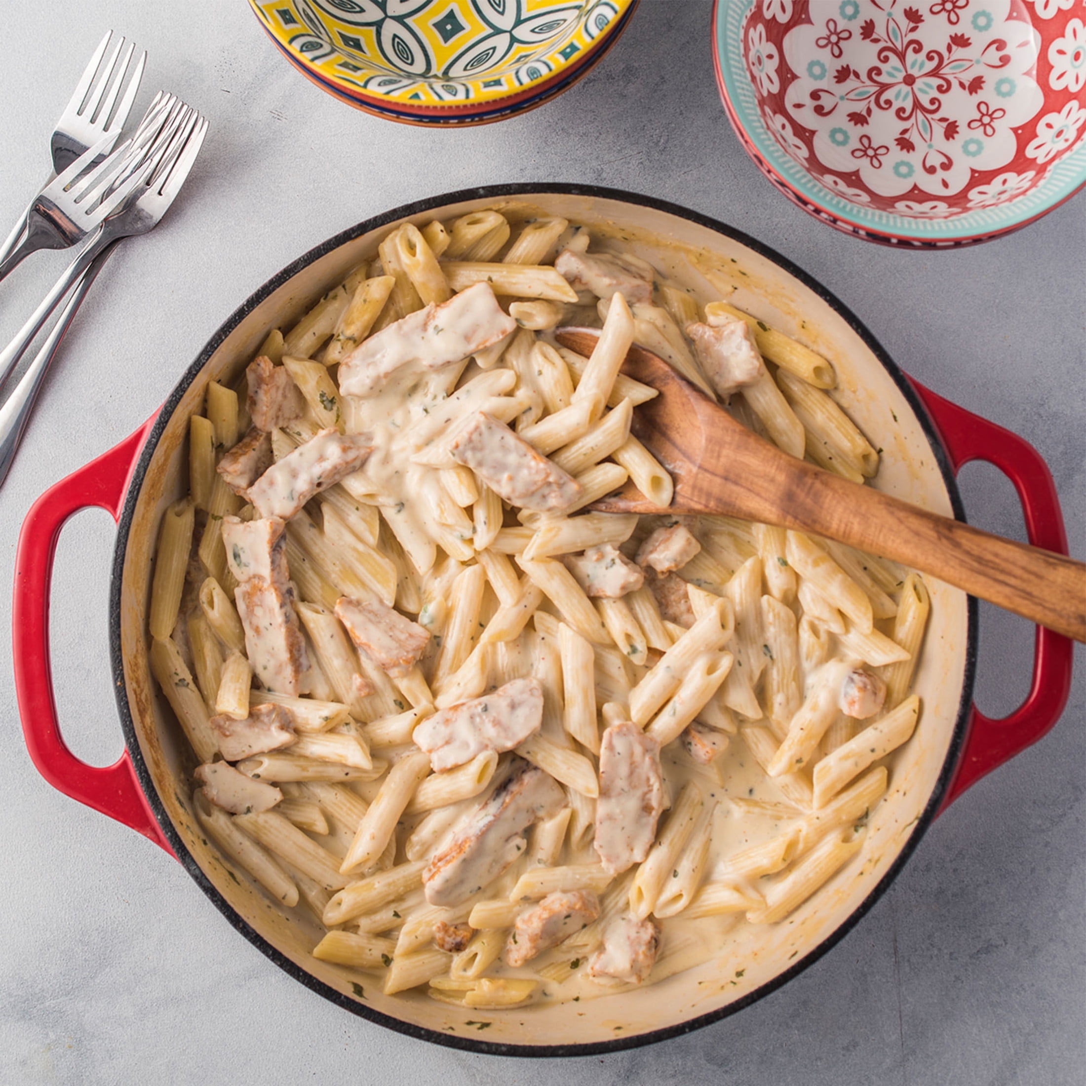 Zatarain's Family Size Frozen Blackened Chicken Alfredo, 40.0 oz Bag