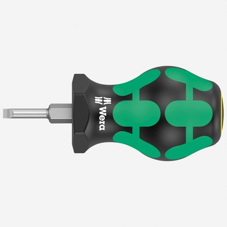 

Wera 008840 Stubby 3.5 x 25mm Slotted Screwdriver