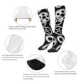 thumbnail image 3 of Logiee Metallic Gears Print Gift Stocking Stuffers,Adult Stockings,Novelty Socks,Funny Socks Birthday Running Walking Sleeping, 3 of 6