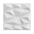 thumbnail image 1 of Costway 100 Pack 3D Wall Panels, PVC Diamond Textured Wall Tiles for Living Room Bedroom, 1 of 10
