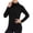 Black, variant on Women's Rash Guard UPF 50+ Sun Protection Hoodie Shirts Long Sleeve for Hiking Golf Workout