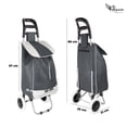 thumbnail image 4 of Carrito de Mandado Plegable 60l Gris Pegaso, 4 of 4